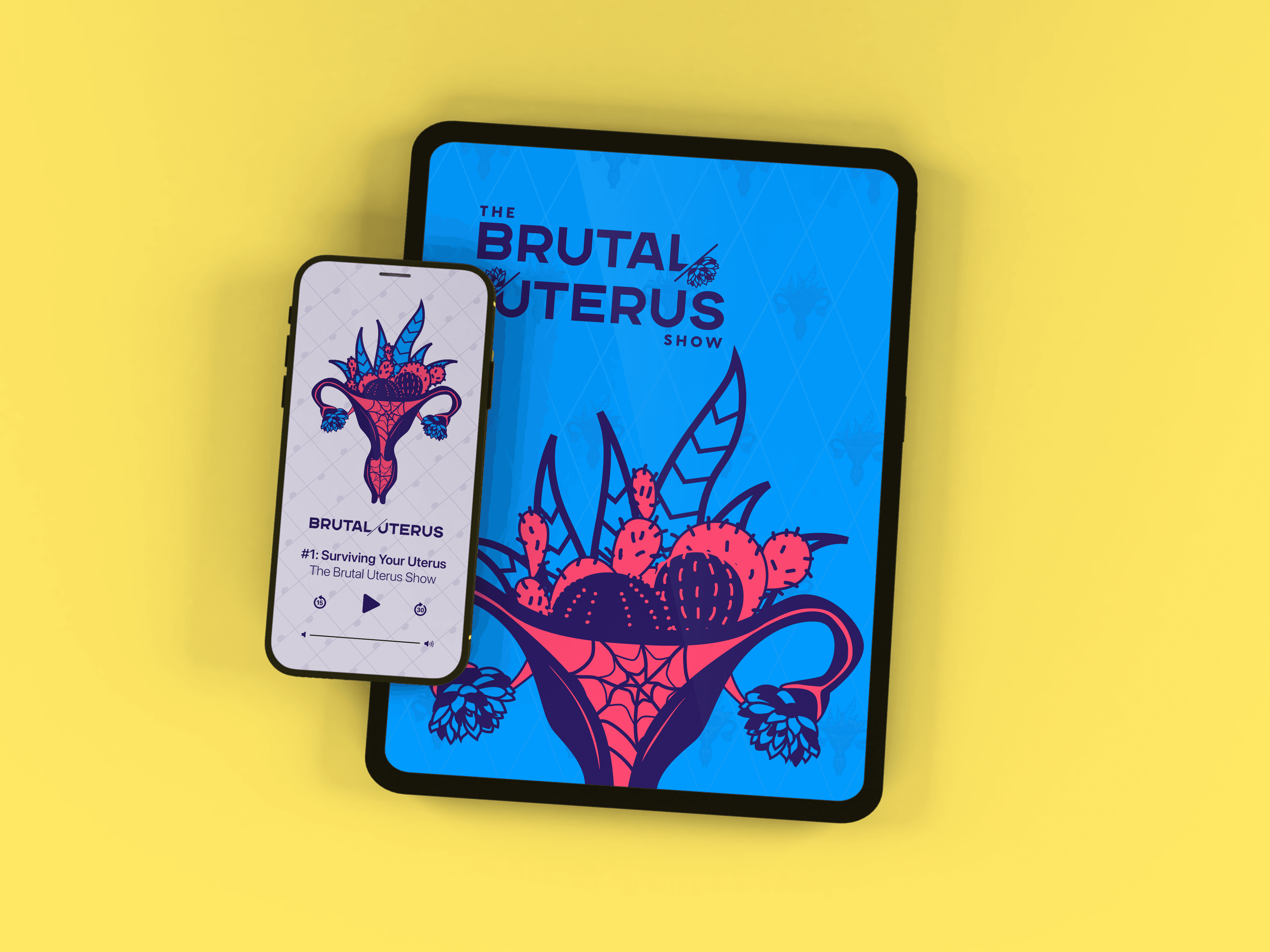 Brutal Uterus Social Mockup