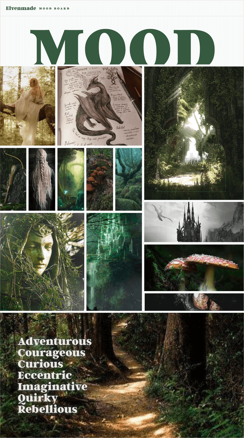 Elvenmade Mood Board